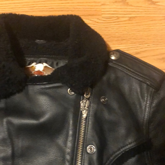 Leather Harley Davidson woman size Medium!!!! - Picture 4 of 6